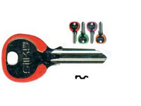 chiavi cilindri 5 spine piccole cs7dz cs7dz dx silky 4 colori assortiti cod:ferx.fer99592