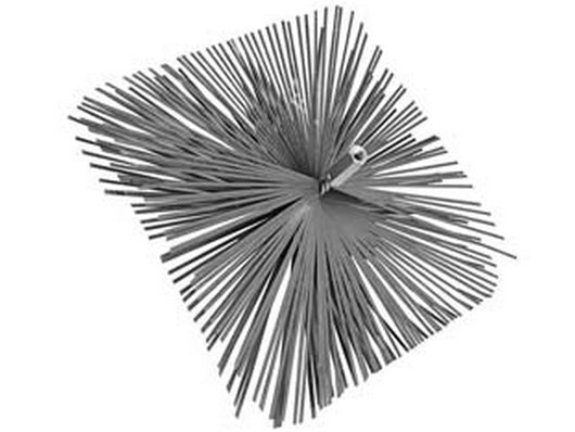 scovolo quadro in acciaio piatto  - cm.30x30 cod:ferx.fer100960