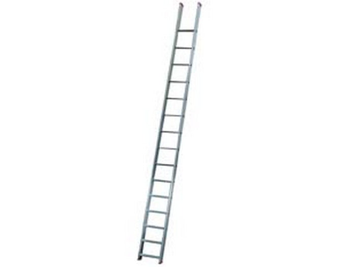 scala da appoggio genia in alluminio d.lgs. 81/08 - 16 gradini cm.505h. peso kg.9,25 (gs500) cod:ferx.fer102261