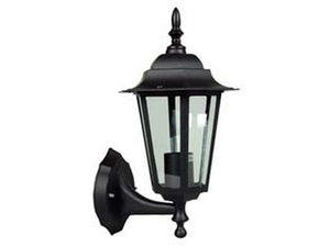 lanterna con braccio inferiore modello berlino - 60w ip44 mm.215x325h. colore nero cod:ferx.fer102476