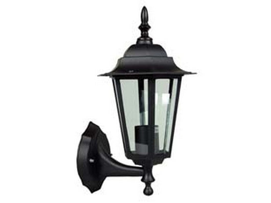 lanterna con braccio inferiore modello berlino - 60w ip44 mm.215x325h. colore nero cod:ferx.fer102476