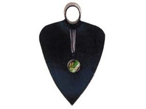 zappa a cuore sant'antioco "orsatti" - gr.1100 cm.19x28h. occhio ? mm.33/44 cod:ferx.fer102919