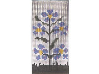 tenda a piastrina "fiori" - 44 strisce per 63 piastrine - cm.120x230h. cod:ferx.fer102735