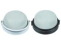 plafoniera tonda in alluminio per esterno - 60w ip54 ? mm.180x115h. nero cod:ferx.fer102834