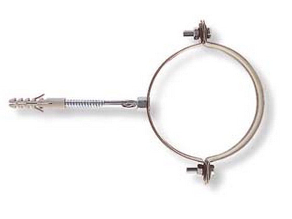 collari per pluviali tondi "scp-v" - scp-100v ø mm.100 tassello ø mm.10 cod:ferx.fer105125