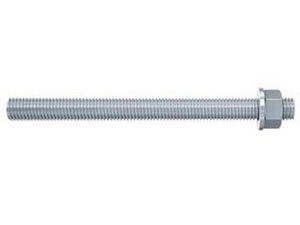 barra filettata dado e rosetta "fis a" - fis a ø mm.8x110 cod:ferx.fer105170