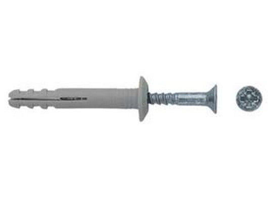 tassello nylon cartongesso bordo largo vite chiodo "n p"  mm6x40 cod:ferx.fer105354