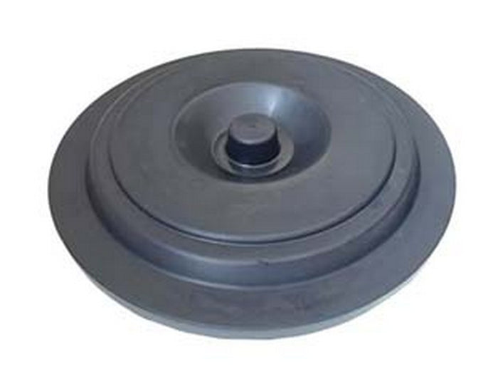 coperchi per bidoni con maniglia centrale neri - lt.50 - 75 cod:ferx.fer106061