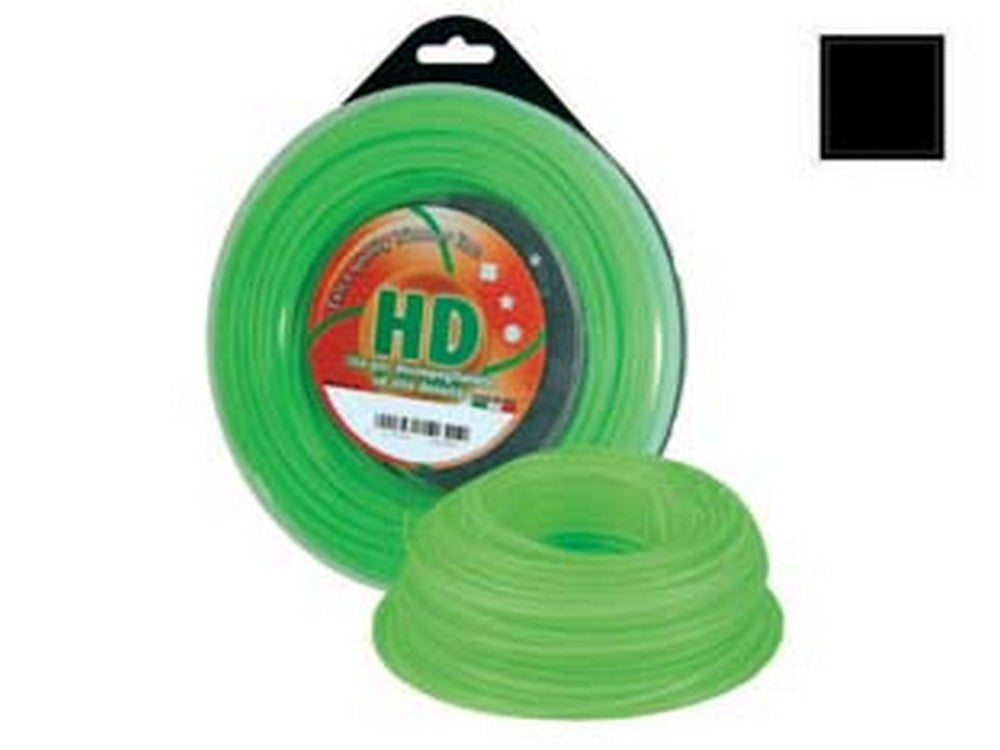 1blister filo nylon quadro professionale per decespugliatore - mm.3 in matassa mt.175 cod:ferx.fer18630