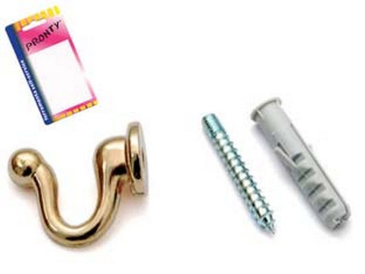 6blister ganci raccoglitenda medi oro in blister - mm.30, in bl.2 pz. cod:ferx.fer107099