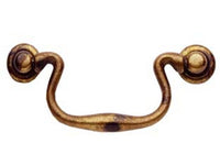 maniglie mobili snodate mod.03019 ottone anticato mm86x40h. interfori cod:ferx.fer107495