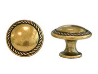 pomoli per mobili mod.24223 in zama oro di valenza  - ø mm.25  cod:ferx.fer107655