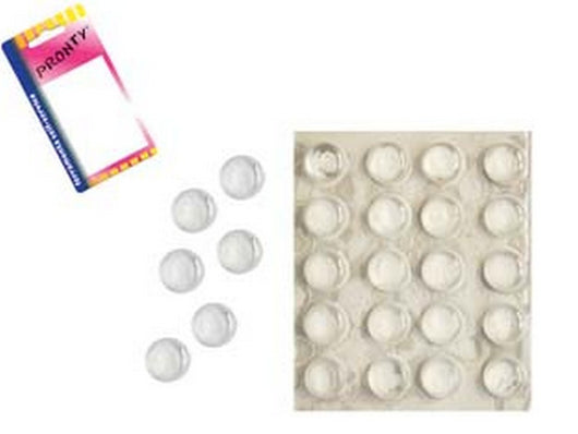 paracolpi morbidi trasparenti goccia adesivi blister  mm10x3h. bl 20 cod:ferx.fer108423