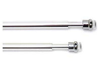 10blister astine universali allungabili cromate - cm.36-60 cromate, in bl. 2 pz. cod:ferx.fer108614