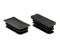 puntali alettati interni per tubo rettangolare - mm.30x60x26h. base piramid cod:ferx.fer109697