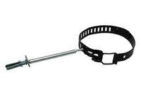 collari fermatubo stufe smaltato nero  cm8/14 regolabile tassello  cod:ferx.fer109574