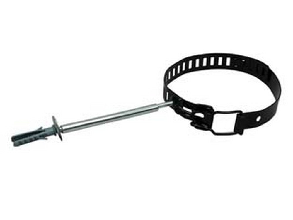 collari fermatubo stufe smaltato nero  cm10/15 regolabile tassello  cod:ferx.fer272476
