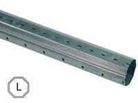 rullo ottagonale liscio ø mm.60 per avvolgibili - mt.2,2 cod:ferx.fer50043