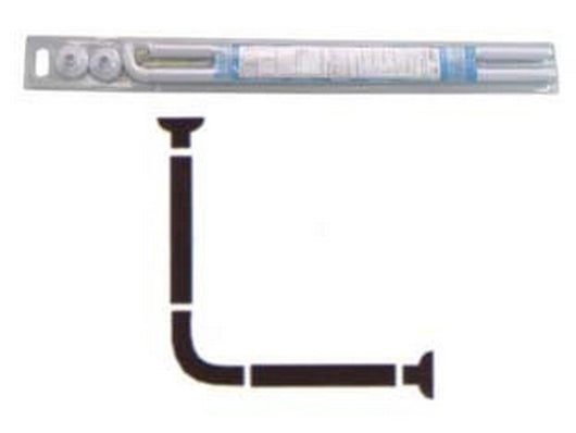 1blister telaio reggitenda ad angolo per doccia - cm.80x80 cod:ferx.fer114042