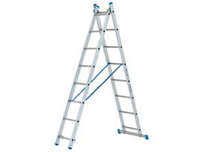 scala stilo alluminio doppia/estensibile gr en 131 - 2x9 gr. cm.258-426h. kg.11 base cm.86 (sl260-2) cod:ferx.fer114363