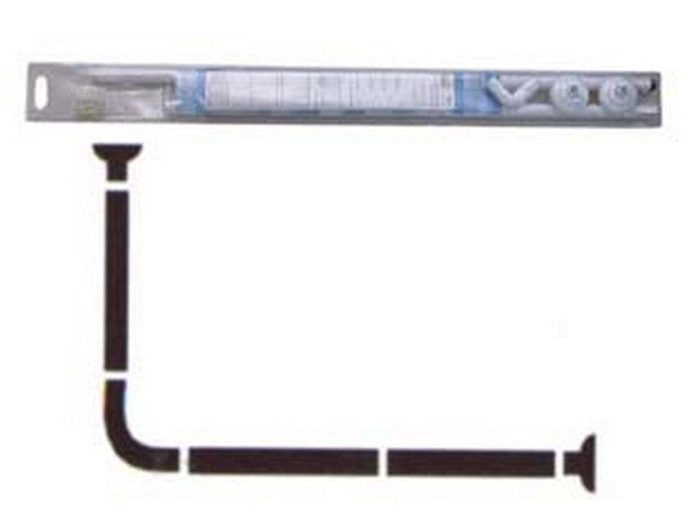 1blister telaio reggitenda ad angolo per vasca - cm.80x94/180 estensibile cod:ferx.fer114509