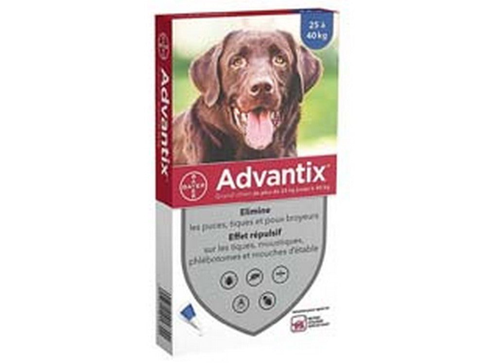 antiparassitario "" per cani da kg.25 a kg.40 - in conf. da 4 pipette spot-on cod:ferx.fer116091