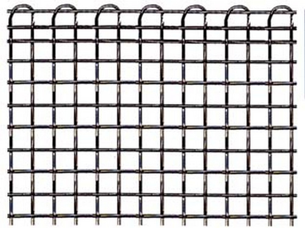 rete tessuta pesante zincata quadra doppia cimosa cm100 maglia mm4x4 rotolo cod:ferx.fer232241