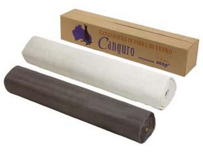 zanzariera in fibra vetro extra - maglia 18/16 - cm.60 x mt.50 - colore bia cod:ferx.fer114035