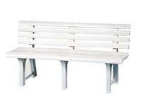 panchina da giardino "orchidea" bianca - cm.49x145x74h. - peso kg.9,5 cod:ferx.fer117470