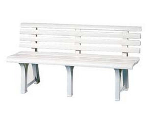 panchina da giardino "orchidea" bianca - cm.49x145x74h. - peso kg.9,5 cod:ferx.fer117470