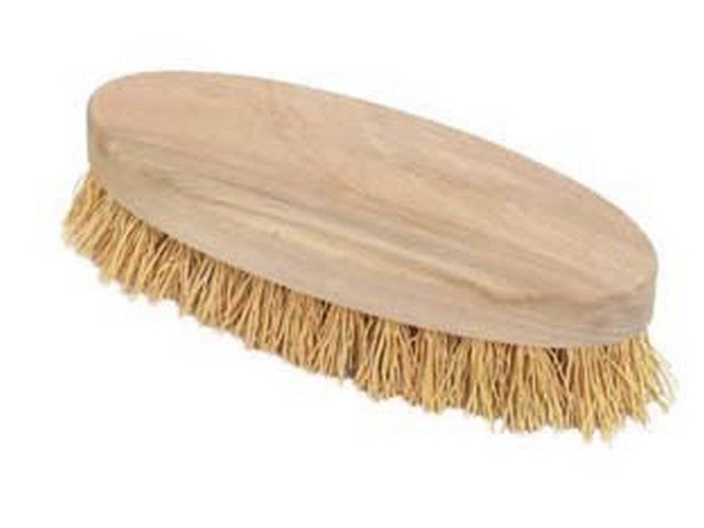 spazzola bruschino in radica base legno - mm.160x60x45h. cod:ferx.fer120814