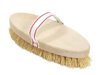 spazzola bruscone ovale in trebbia naturale - mm.220x95x50h. cod:ferx.fer120821