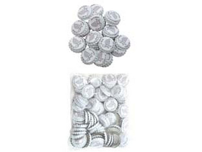 20blister tappo a corona litografato per uva - ? mm.26,5 in busta da pz.100 cod:ferx.fer454827