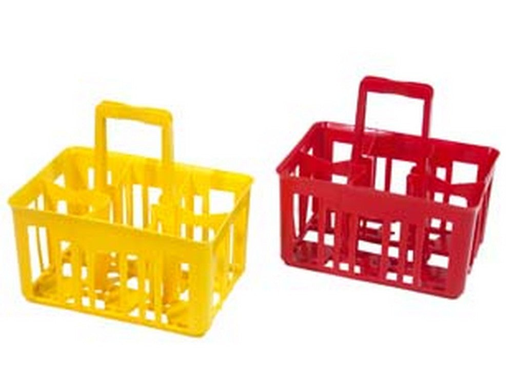 cestello portabottiglie da lt.1 6 posti - cm.40x30x40h. cod:ferx.fer122320