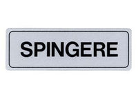 targhetta adesiva "spingere" - cm.15x5h. cod:ferx.fer122856