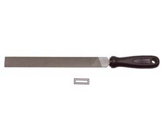 lime piatte parallele con manico plastica - 8" mm.200 taglio bastardo cod:ferx.fer124911