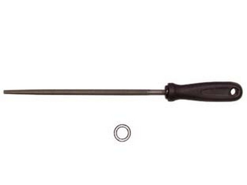 lime tonde con manico plastica - 10" mm.250 taglio bastardo cod:ferx.fer125000