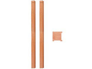 palo per grigliato ad angolo - cm.6x6x180h. cod:ferx.fer224598