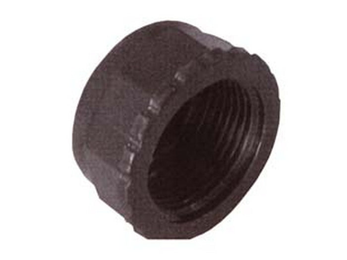 tappo (pp) filettato a calotta femmina in polipropilene - f 3/4" cod:ferx.fer126274
