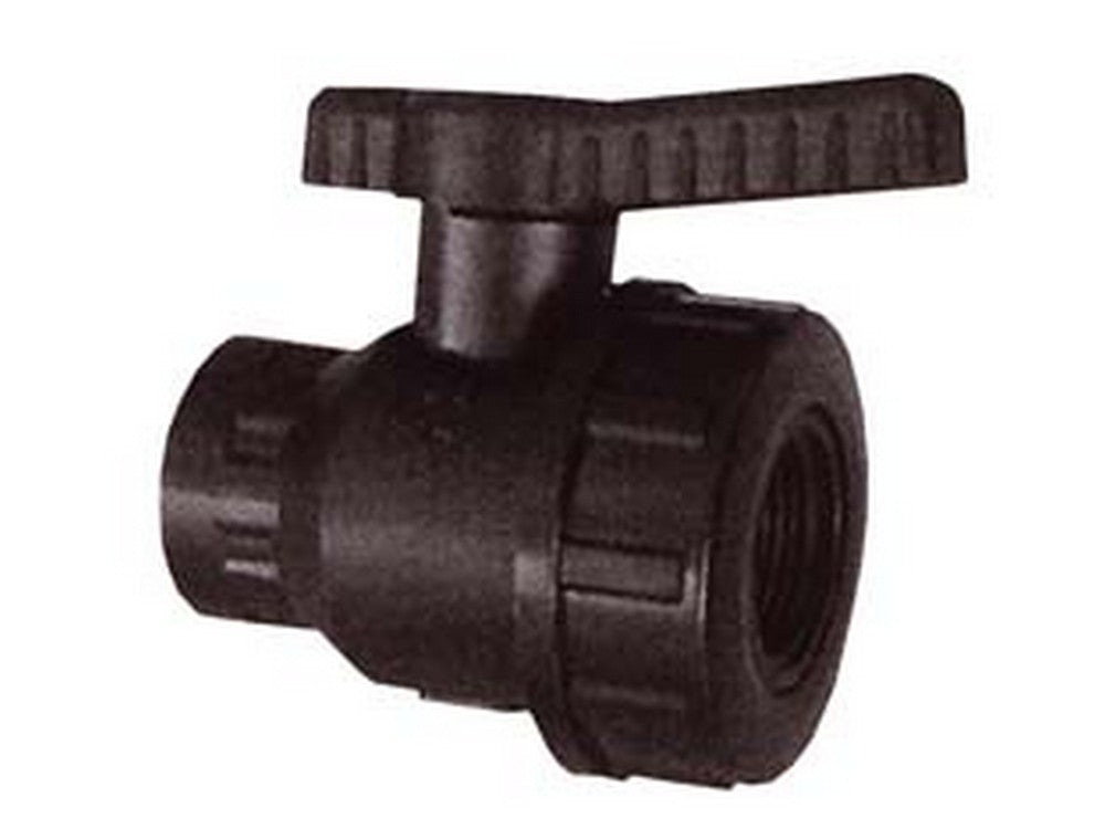 valvola sfera filettata femmina con ghiera in polipropilene - ff 1"1/2 cod:ferx.fer280372