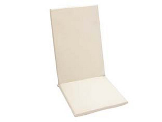 cuscino imbottito con schienale alto - cm.42x45x68h. spessore cm.4 cod:ferx.fer127806