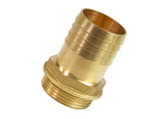 raccordo filettato e portagomma in ottone  - filetto m 1/2" portagomma ø mm cod:ferx.fer128223