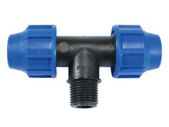 raccordo a compressione "ti" filetto maschio pn16  - ø mm.25x25x m 3/4" cod:ferx.fer129343
