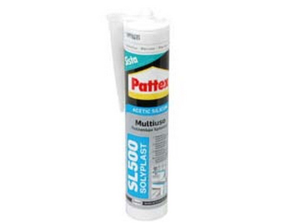 pattex silicone sista sl-500 acetico colorato - ml.300 marrone cod:ferx.fer130905
