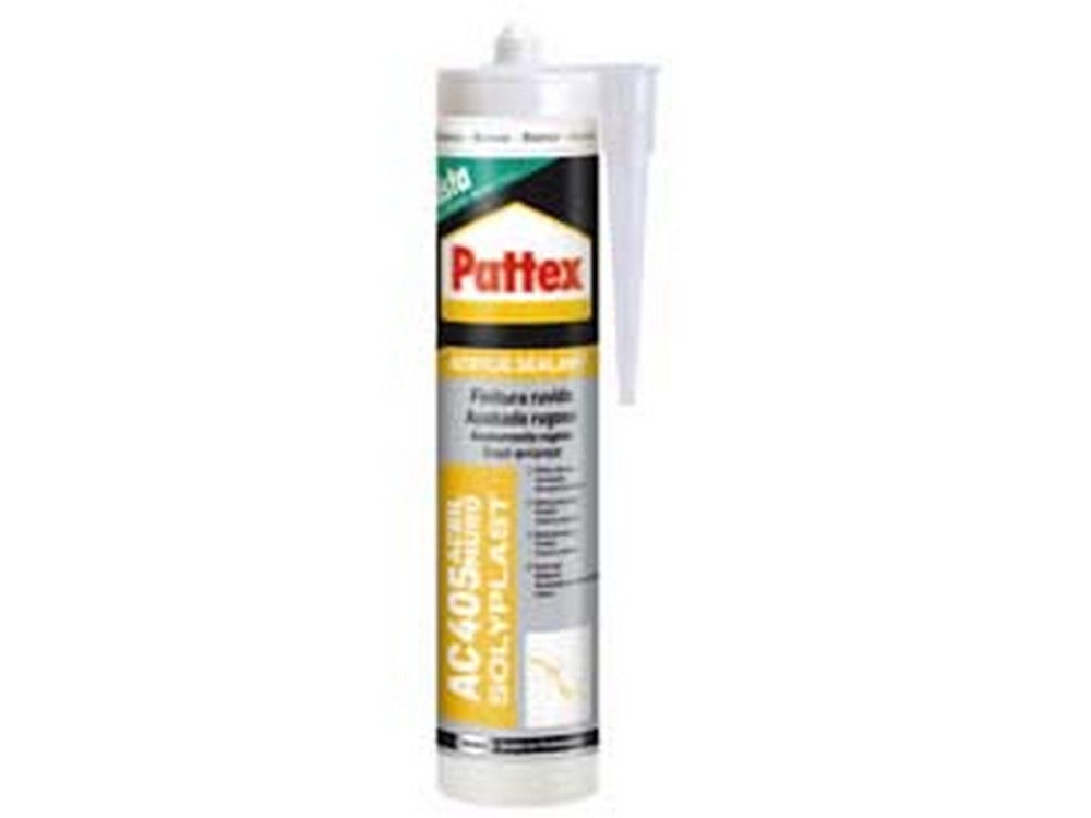 pattex sigillante sista ac405 acril muro ruvido bianco - ml.300 bianco cod:ferx.fer131148