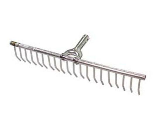 rastrello per fieno e tappeti erbosi in alluminio - 20 denti cod:ferx.fer132947