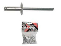 rivetti in alluminio testa larga - ø mm.4.8x20 cod:ferx.fer135566