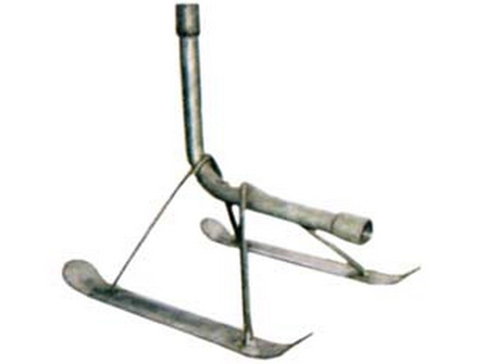 slitta in metallo zincato portairrigatore con attacco f 1" cod:ferx.fer136280