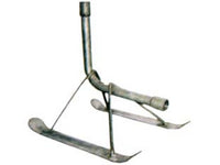 slitta in metallo zincato portairrigatore con attacco f 1" cod:ferx.fer136280