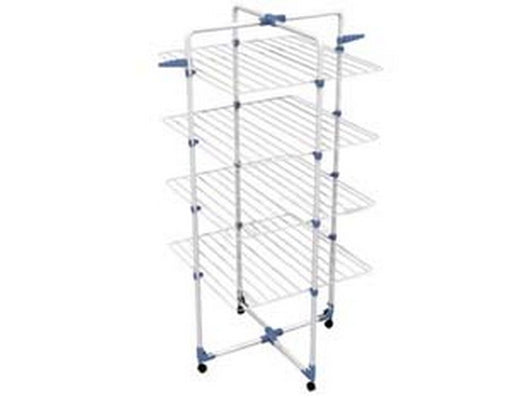 stendibiancheria "modular 4" 4 piani in acciaio trattato mt.40 - cm.71x71x168,5h. cod:ferx.fer136686